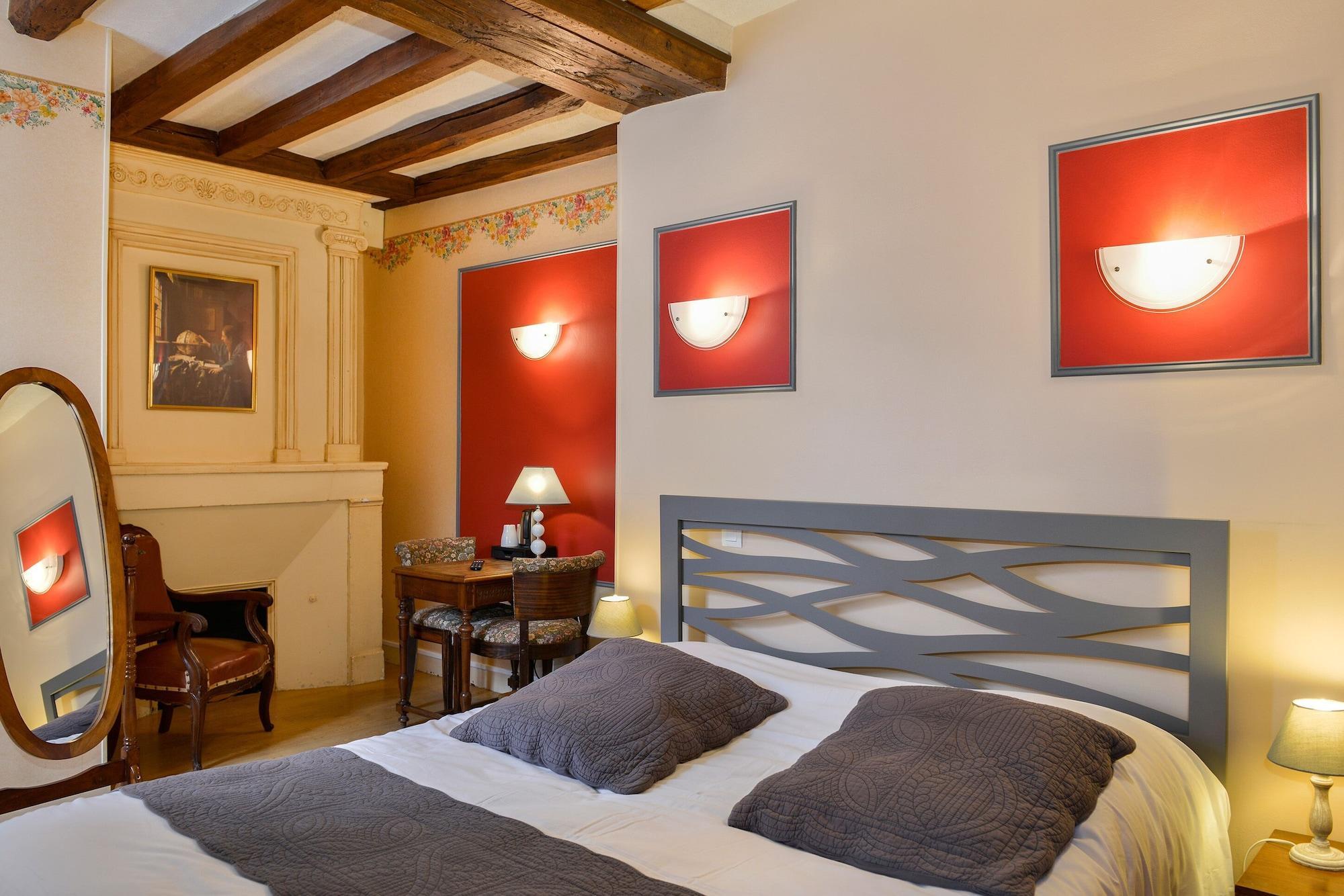 Logis Manoir De La Giraudiere Beaumont-en-Véron Exteriér fotografie