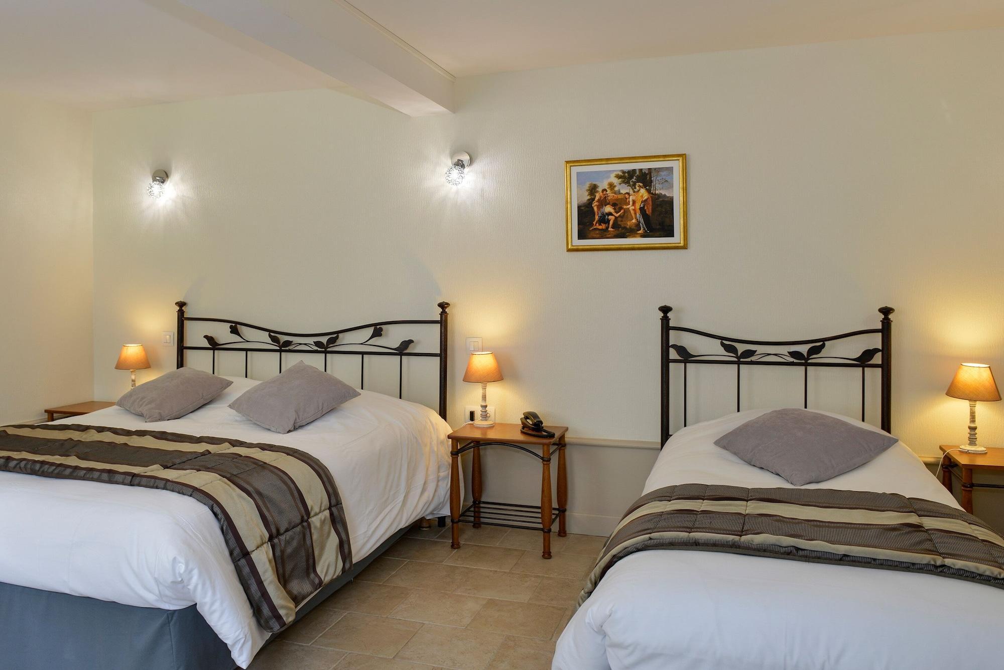 Logis Manoir De La Giraudiere Beaumont-en-Véron Exteriér fotografie