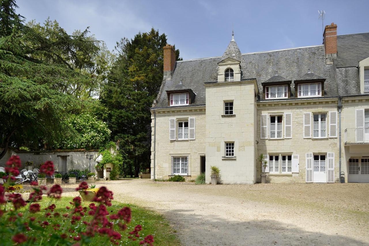 Logis Manoir De La Giraudiere Beaumont-en-Véron Exteriér fotografie